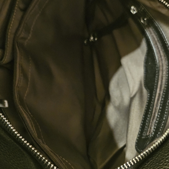 New W Tags Over Earth Genuine Leather Hobo Purse Shoulder Bag Crossbody Handbag - Picture 11 of 13